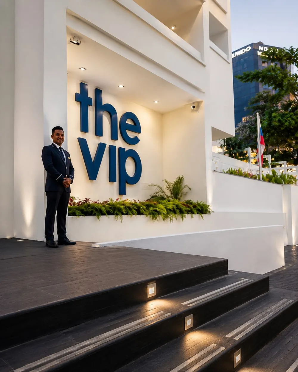 Recepción y bienvenida al hotel — TAMANACO CARACAS